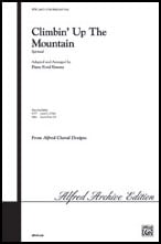 Climbing up the Mountain SAB choral sheet music cover Thumbnail